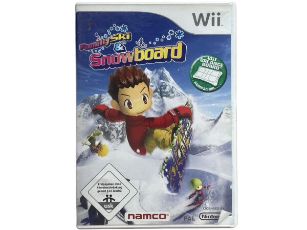 Nintendo Wii Family Ski & Snowboard