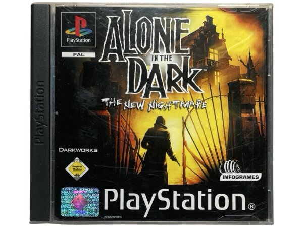 Sony PlayStation 1 Alone in The Dark The New Nightmare