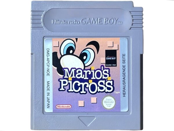 Nintendo Game Boy Classic Mario Picross