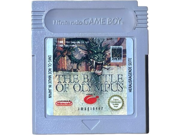 Nintendo Game Boy Classic The Battle of Olympus