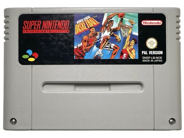 Super Nintendo World League Basketball