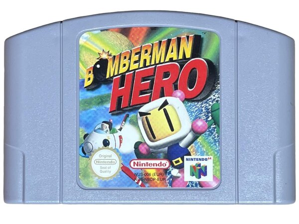 Nintendo 64 Spiel - Bomberman Hero