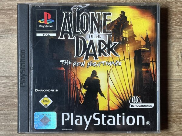 Sony PlayStation 1 Alone in The Dark The New Nightmare