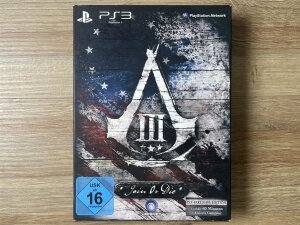 Sony Playstation 3 Assassins Creed III 3 - Join Or Die Edition mit Metall Amu