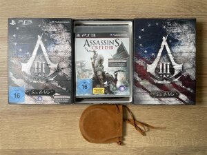 Sony Playstation 3 Assassins Creed III 3 - Join Or Die Edition mit Metall Amu