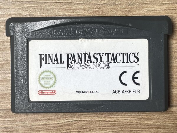 Nintendo Game Boy Advance Final Fantasy Tactics