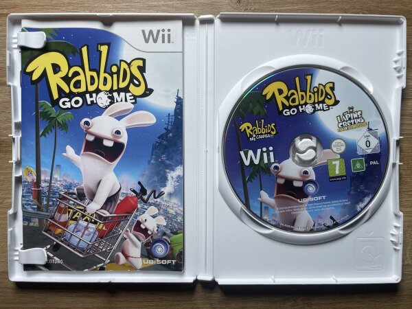 Nintendo Wii Rabbids Go Home