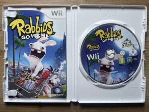 Nintendo Wii Rabbids Go Home