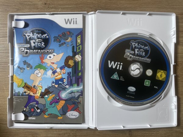 Nintendo Wii Phineas & Ferb - Quer durch die 2. Dimension