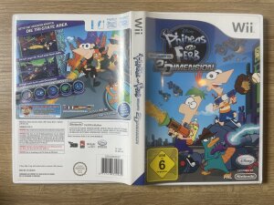Nintendo Wii Phineas & Ferb - Quer durch die 2. Dimension