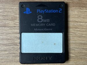 Sony Playstation 2 - PS2 Memory Card 8MB - schwarz