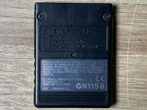 Sony Playstation 2 - PS2 Memory Card 8MB - schwarz