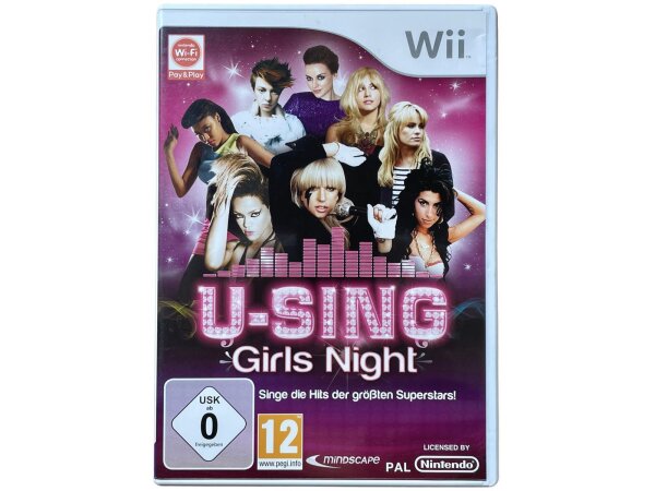 Nintendo Wii U-Sing: Girls Night
