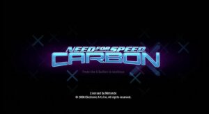 Nintendo Wii Need for Speed: Carbon