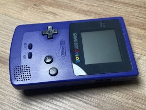 Nintendo Game Boy Color Handheld-Spielekonsole - Lila Tetris