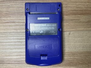 Nintendo Game Boy Color Handheld-Spielekonsole - Lila Tetris