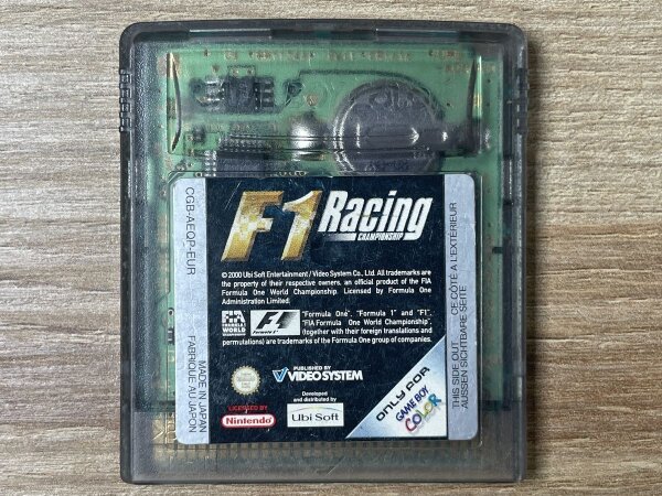 Nintendo Game Boy Color - F1 Racing Championship