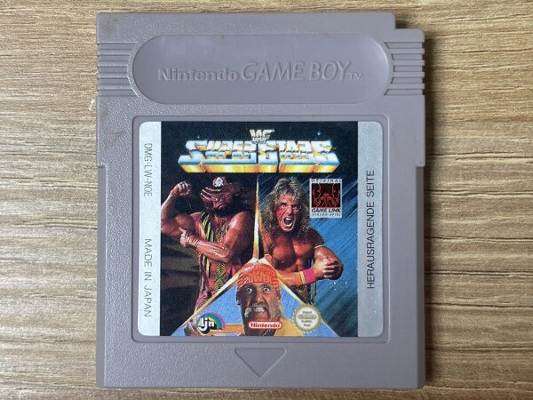 Nintendo Game Boy Classic WWF Superstars