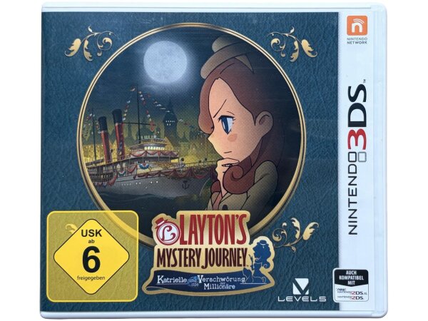 Nintendo 3DS Laytons Mystery Journey: Katrielle und die Verschwörung
