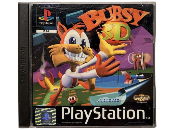 Sony PlayStation 1 Bubsy 3D