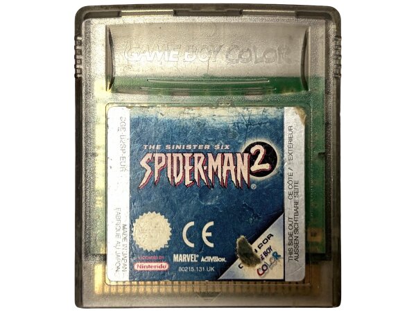 Nintendo Game Boy Color - The Sinister Six Spider-Man