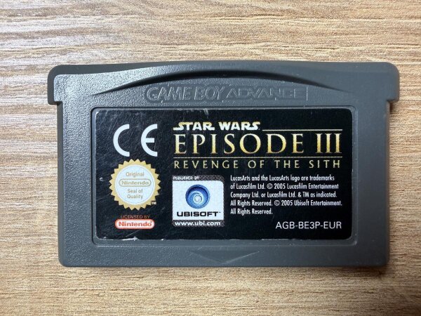 Nintendo GAME BOY ADVANCE Star Wars Episode III Revenge of The Sith