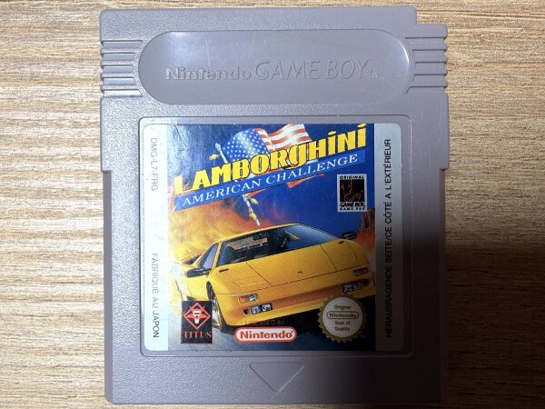 Nintendo GAME BOY Lamborghini American Challenge