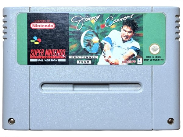 Super Nintendo Timmy Connors Pro Tennis Tour