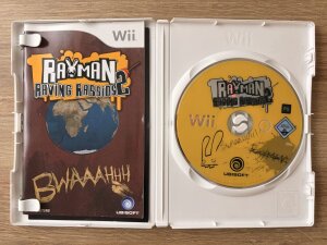 Nintendo Wii Rayman Raving Rabbids 2