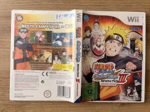 Nintendo Wii Naruto Shippuden: Clash of Ninja Revolution 3