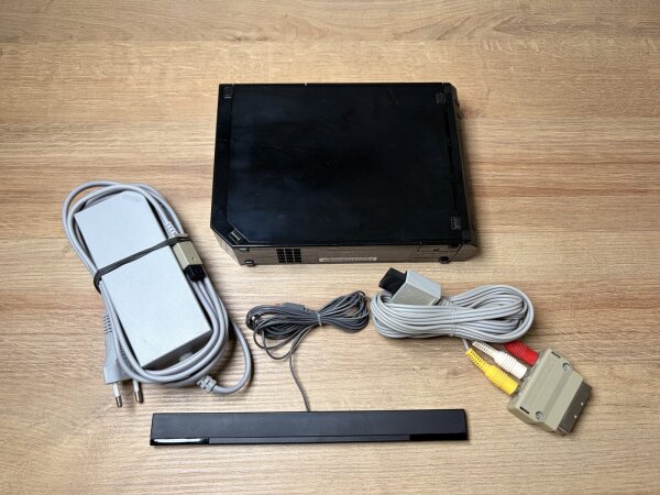 Nintendo Wii Konsole RVL-001 (EUR) black