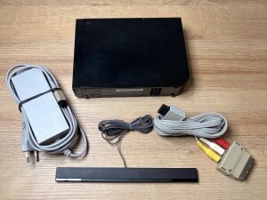Nintendo Wii Konsole RVL-001 (EUR) black