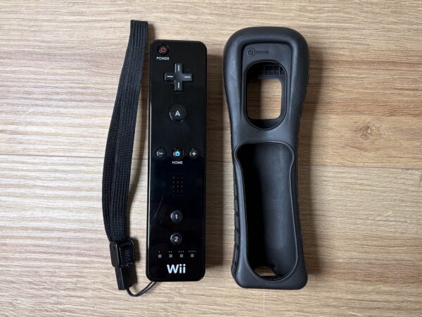Wii Remote schwarz