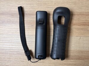 Wii Remote schwarz
