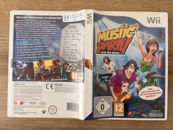 Musiic Party: Rock the House Nintendo Wii