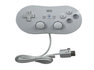Wii Classic Controller-white