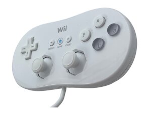 Wii Classic Controller-white