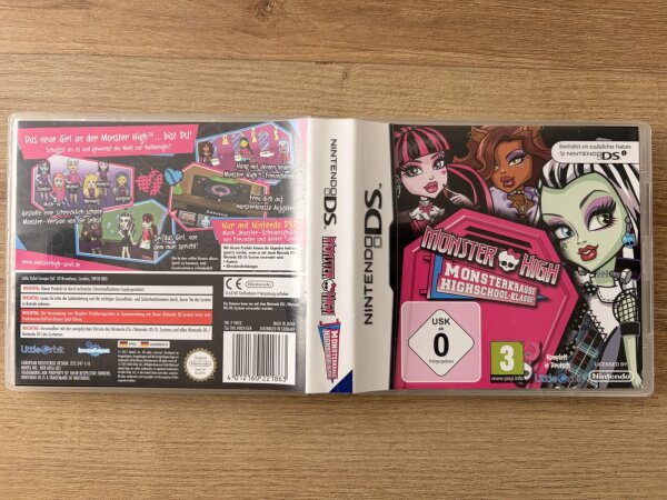 Nintendo DS Monster High: Monsterkrasse Highschool-Klasse!