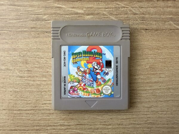 Nintendo GameBoy Classic Super Mario Land 2, 6 Golden Coins
