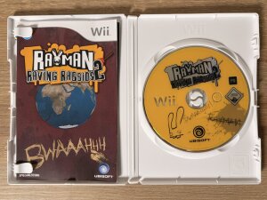 Nintendo Wii Rayman Raving Rabbids 2