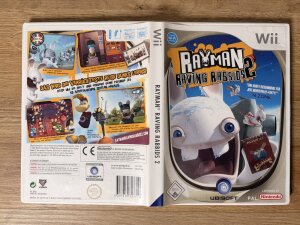 Nintendo Wii Rayman Raving Rabbids 2