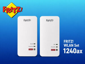 FRITZ!Powerline 1240 AX WLAN Set