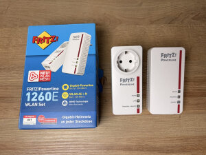 AVM FRITZ!Powerline 1260E/1220E WLAN Set