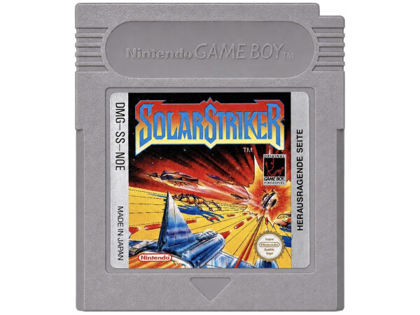 Nintendo Game Boy Solar Striker