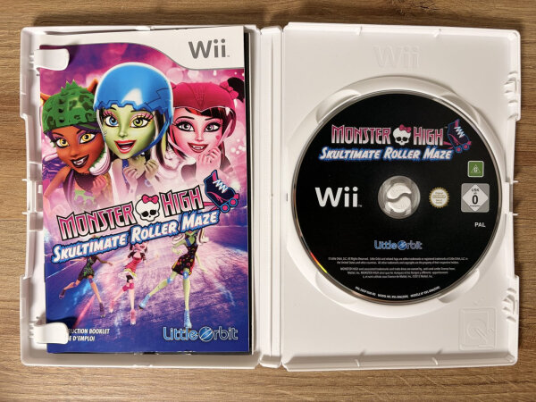 Nintendo Wii Monster High - Labyrinth-Skaten