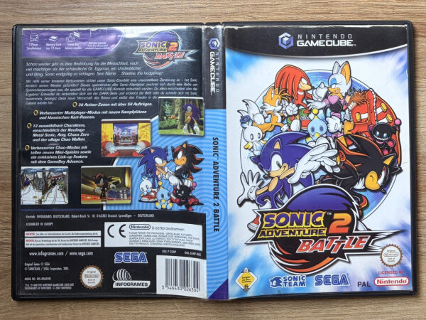 Nintendo GameCubeSonic Adventure 2 Battle