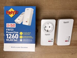 AVM FRITZ!Powerline 1260E/1220E WLAN Set