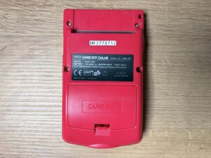 Game Boy Color Brombeerrot