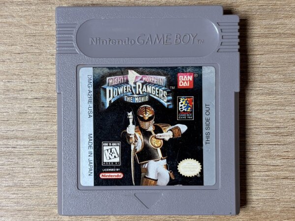 Nintendo Game Boy Classic Power Rangers The Movie