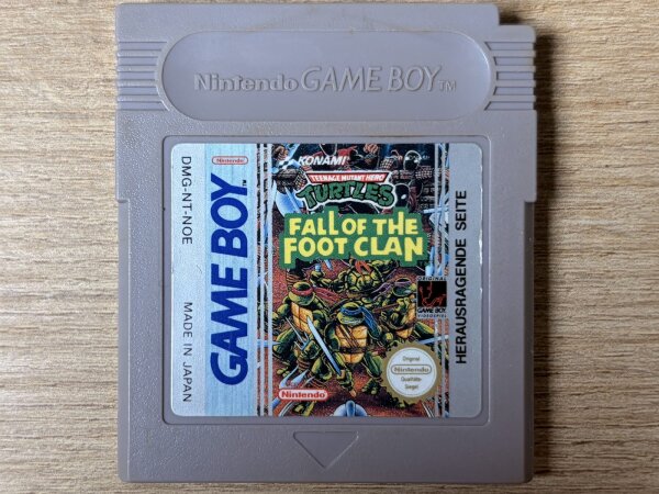 Nintendo GAME BOY Teenage Mutant Ninja Turtles: Fall of the Foot Clan